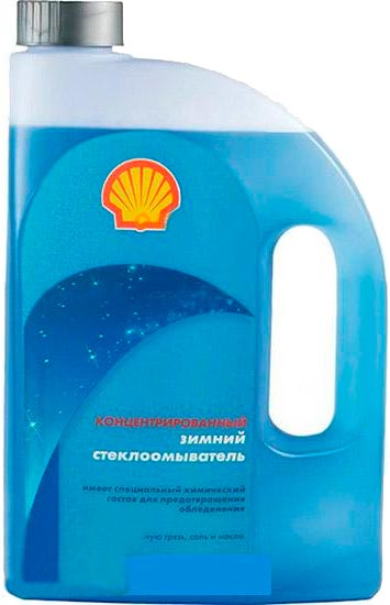 Рідина для склоомивоча SHELL, зима, -55 °С, 4л